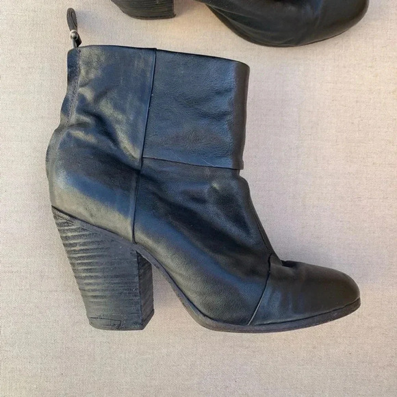 Rag & Bone Black Bootie Size 6.5 - Picture 2 of 8